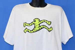 80s Airwalk Running Man Half Shirt Double Sided t-shirt XXXL