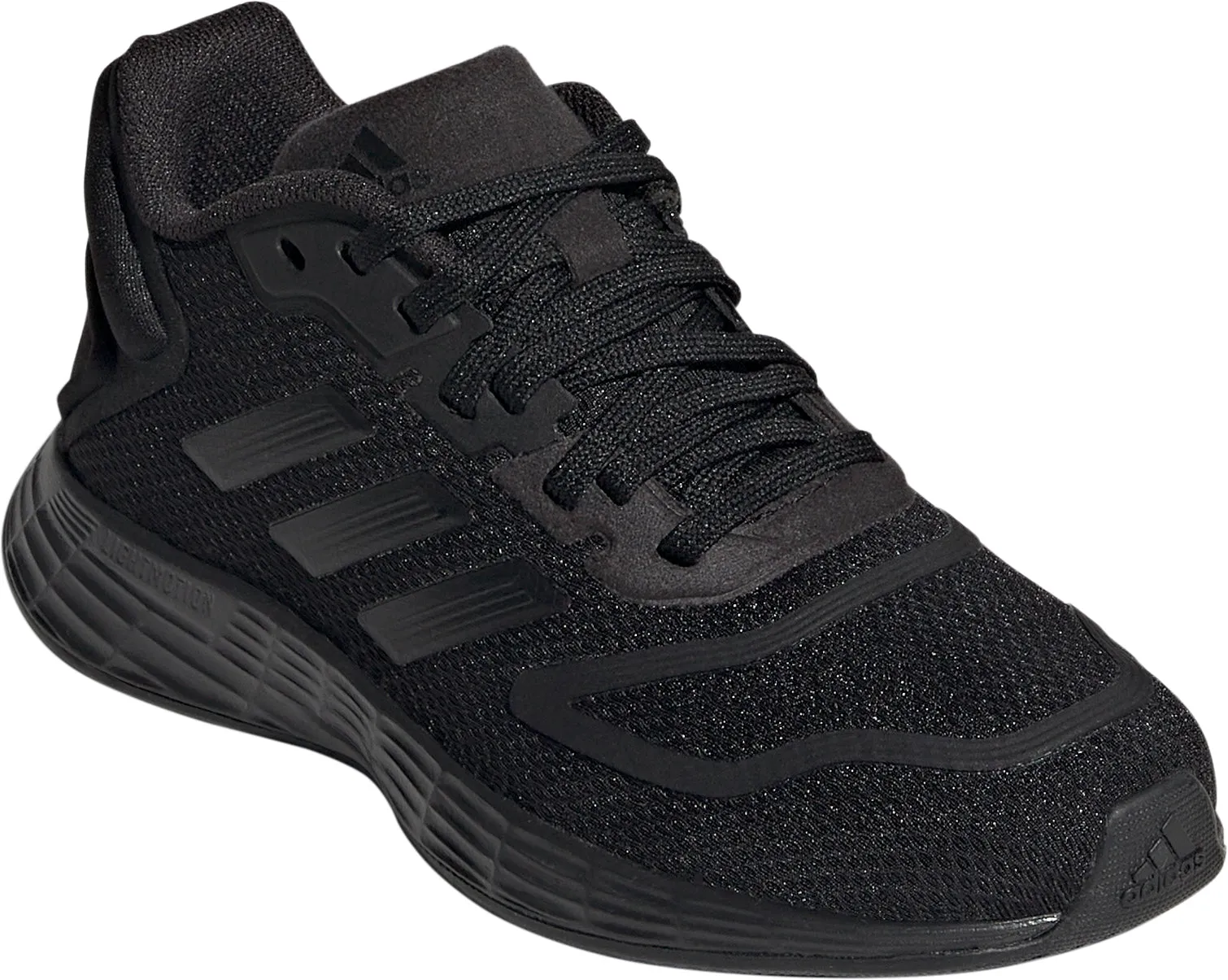 adidas Duramo 10 Junior Running Shoes - Black