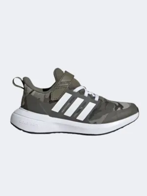 Adidas Fortarun 2 Boys Running Shoes Olive/White