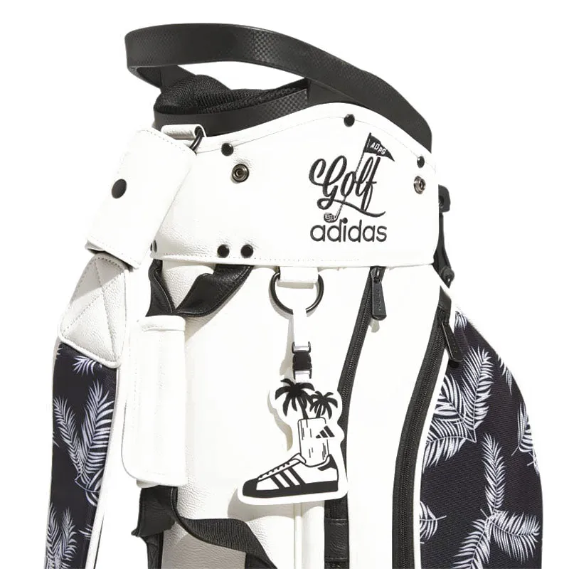 ADIDAS Graphic Stand Bag (White/Black)