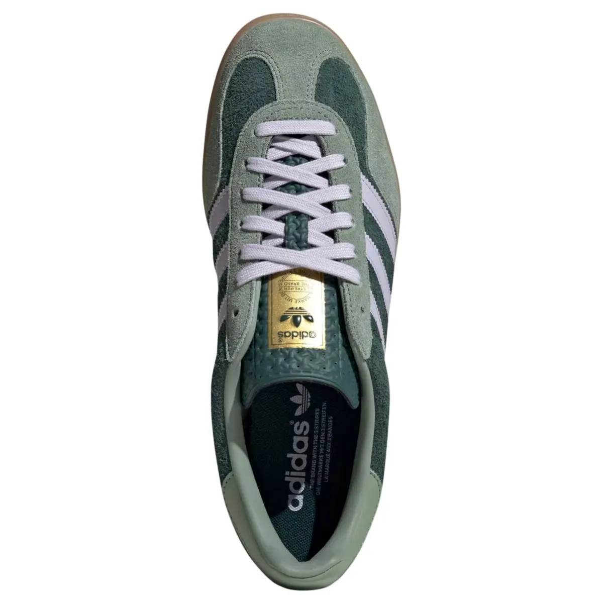 Adidas Men's Gazelle Indoor Mineral Green/Silver Dawn/Silver Green