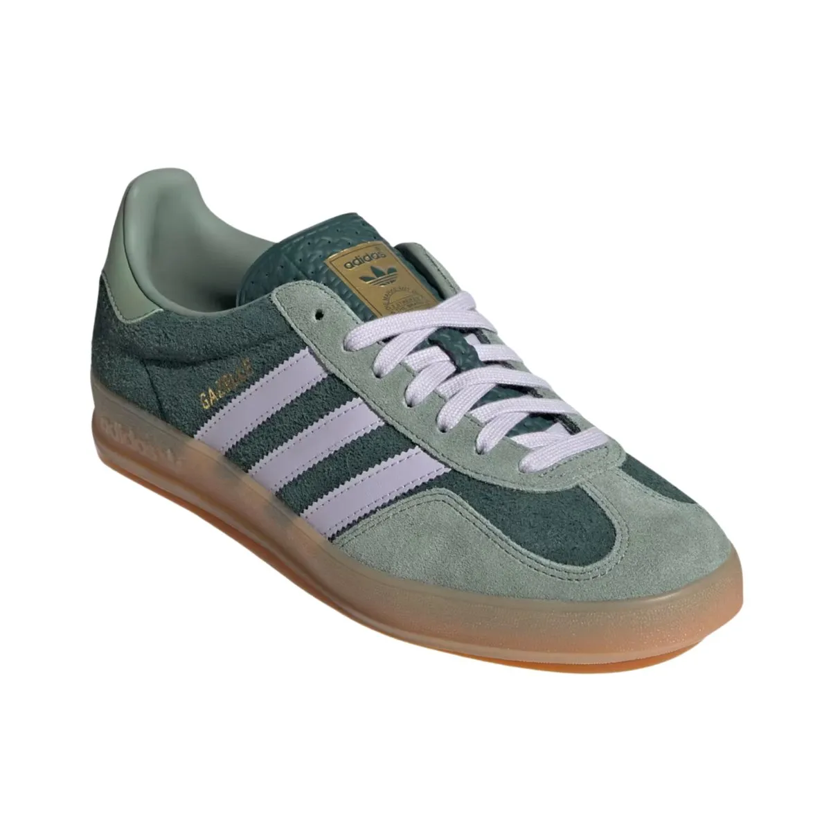 Adidas Men's Gazelle Indoor Mineral Green/Silver Dawn/Silver Green