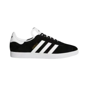 Adidas Men's Gazelle Shoes - Core Black / White / Gold Metallic