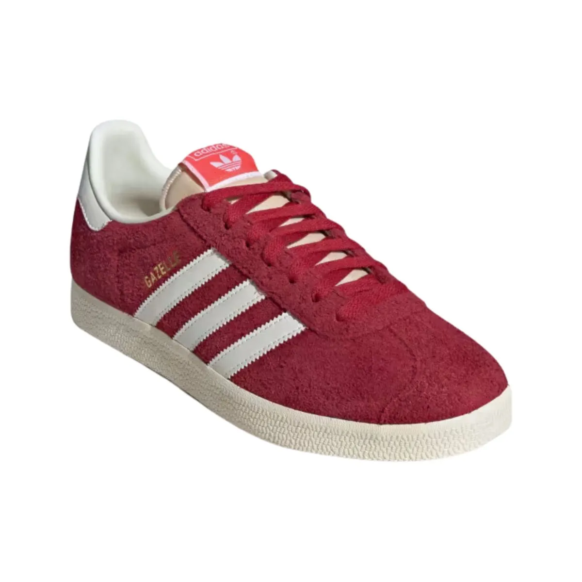 Adidas Men's Gazelle Team Victory Red/Off White/Cream White