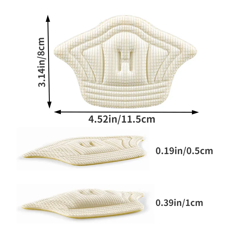 Adjustable Heel Pads for Sports Shoes  1 Pair