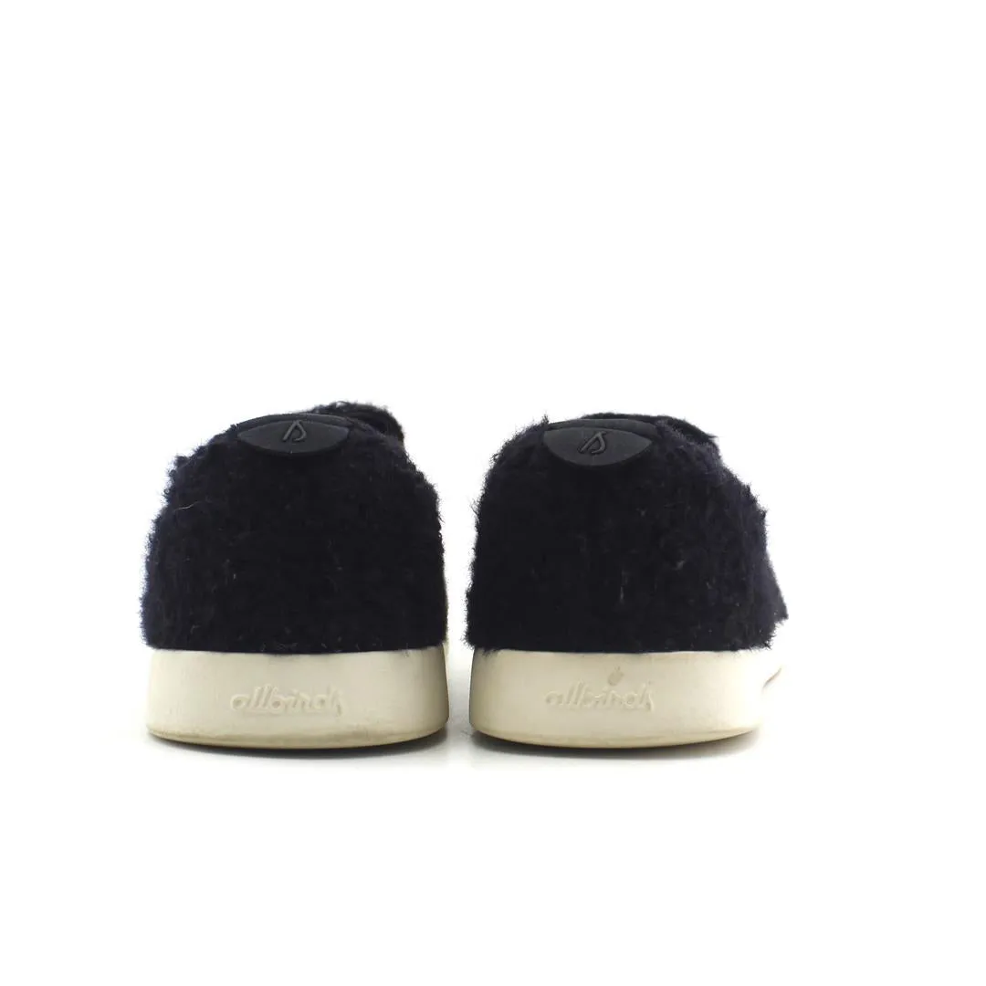 Allbirds Wool Lounger Fluffs- LIMITED EDITION: Natural Black (Cream Sole) EX