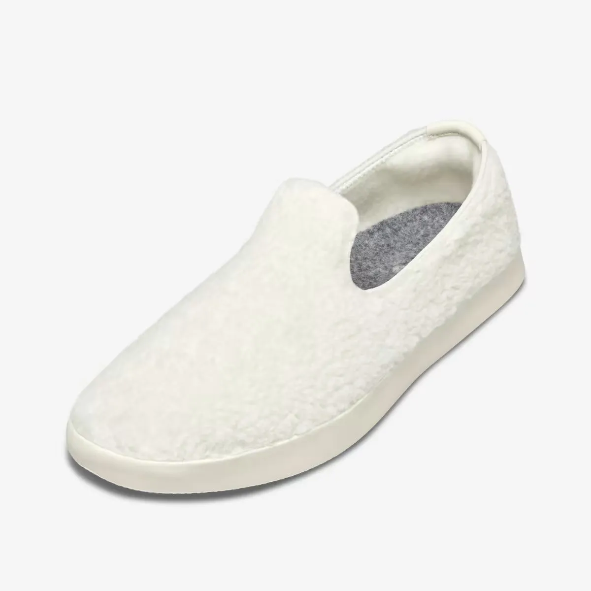 Allbirds Wool Lounger Fluffs- LIMITED EDITION: Natural White (Cream Sole)