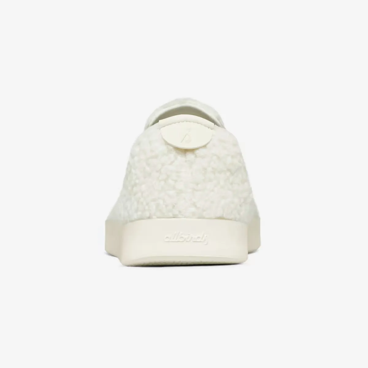 Allbirds Wool Lounger Fluffs- LIMITED EDITION: Natural White (Cream Sole)