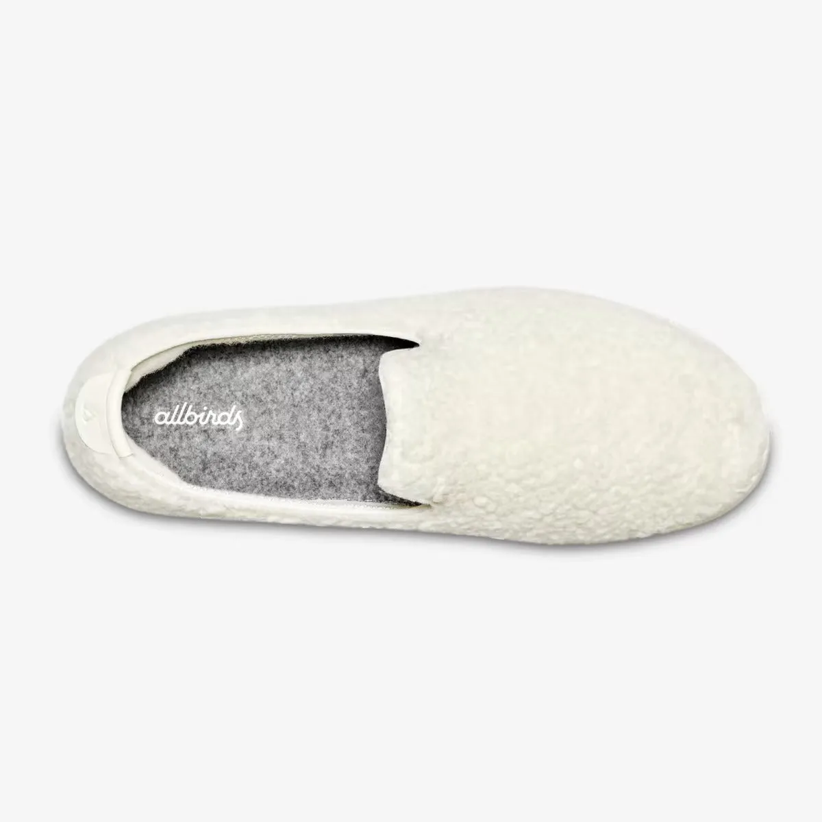 Allbirds Wool Lounger Fluffs- LIMITED EDITION: Natural White (Cream Sole)