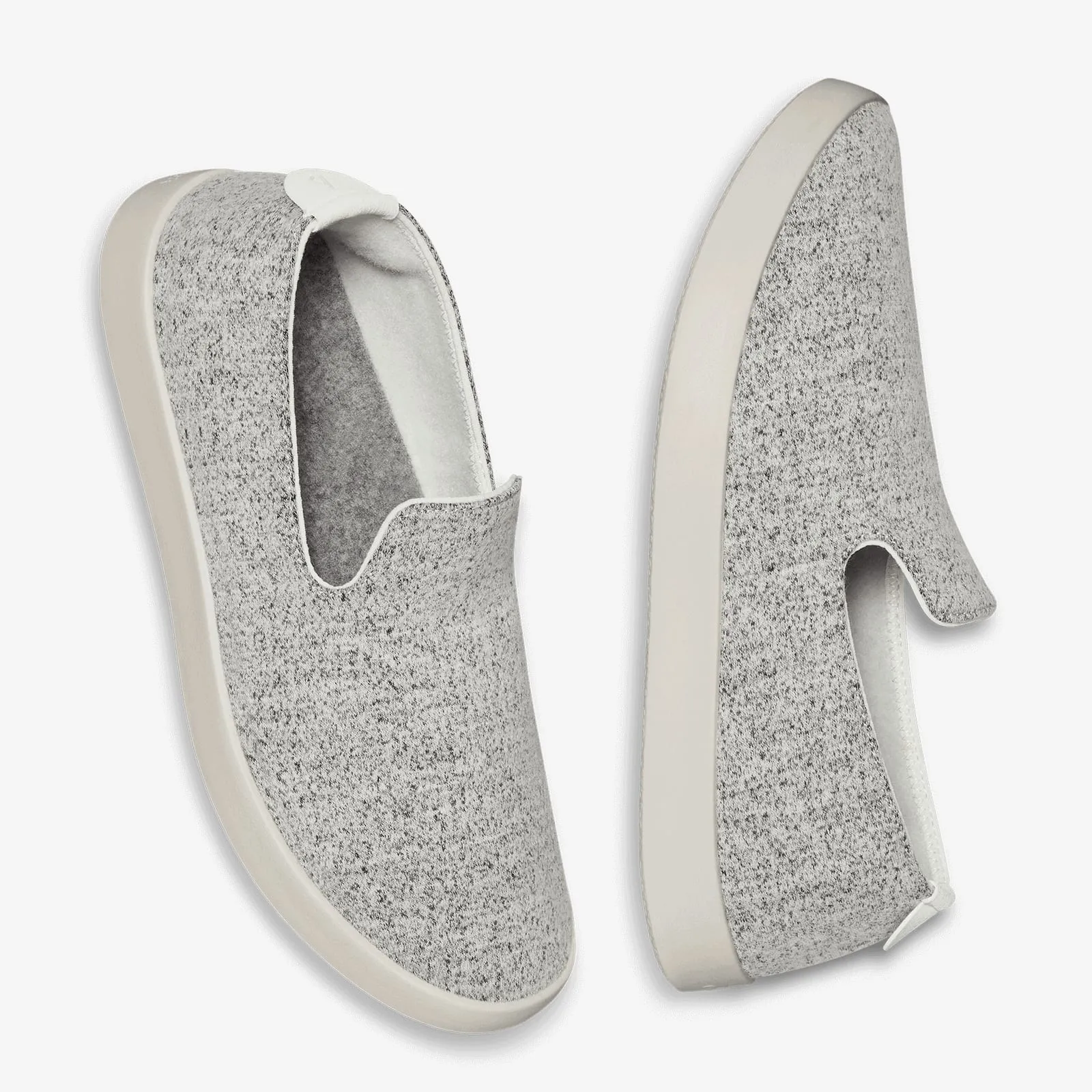 Allbirds Wool Loungers - CLASSICS: LIGHT GRAY (white sole)