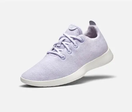 Allbirds Wool Runners - LIMITED EDITION : Light Purple (White Sole)