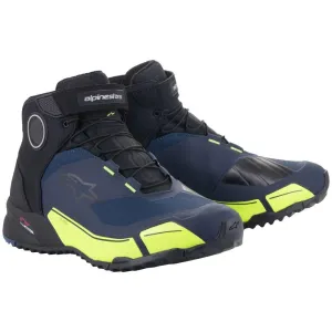 Alpinestars CR-X Drystar Riding Shoes Black / Blue / Yellow