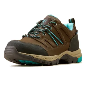 ARIAT Skyline Summit Low Waterproof Walking Shoes - Womens - Coffee