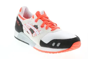 Asics Gel Lyte III 1191A266 Mens White Synthetic Lifestyle Sneakers Shoes