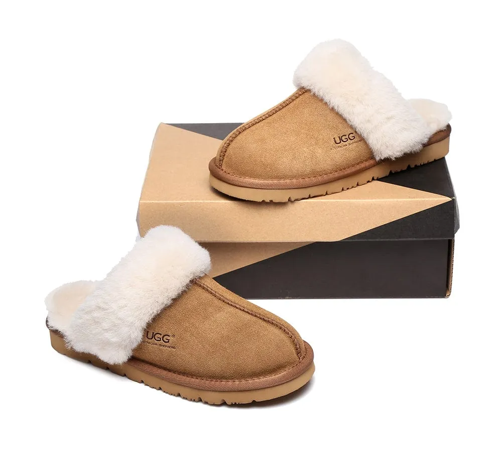 Australian Premium Sheepskin Wool Unisex Muffin Slipper