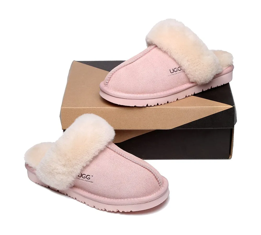 Australian Premium Sheepskin Wool Unisex Muffin Slipper