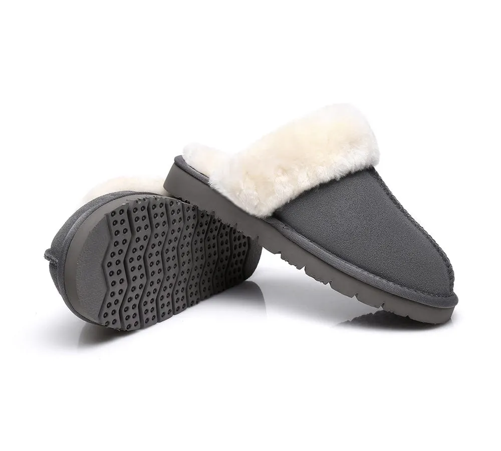 Australian Premium Sheepskin Wool Unisex Muffin Slipper