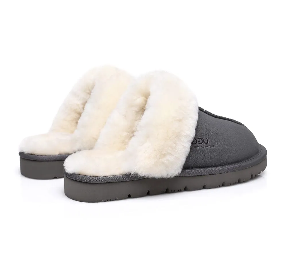 Australian Premium Sheepskin Wool Unisex Muffin Slipper