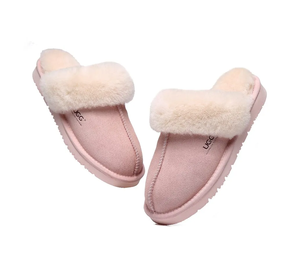 Australian Premium Sheepskin Wool Unisex Muffin Slipper