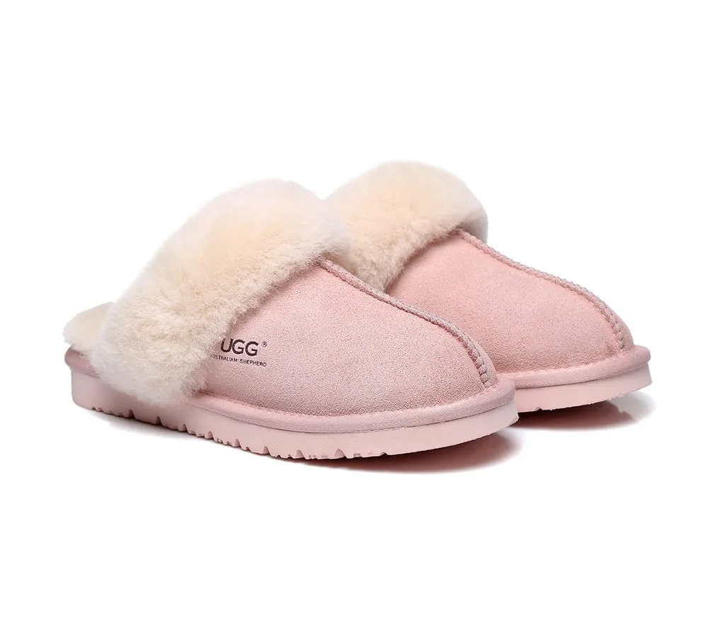 Australian Premium Sheepskin Wool Unisex Muffin Slipper