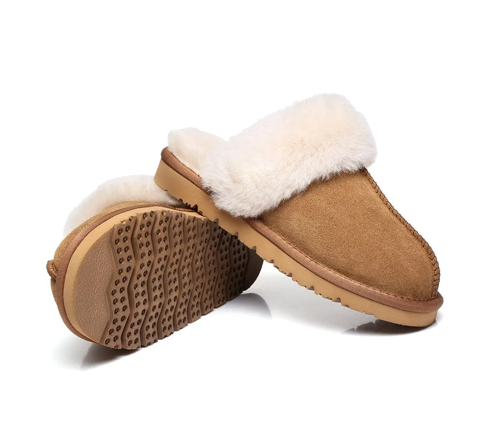 Australian Premium Sheepskin Wool Unisex Muffin Slipper