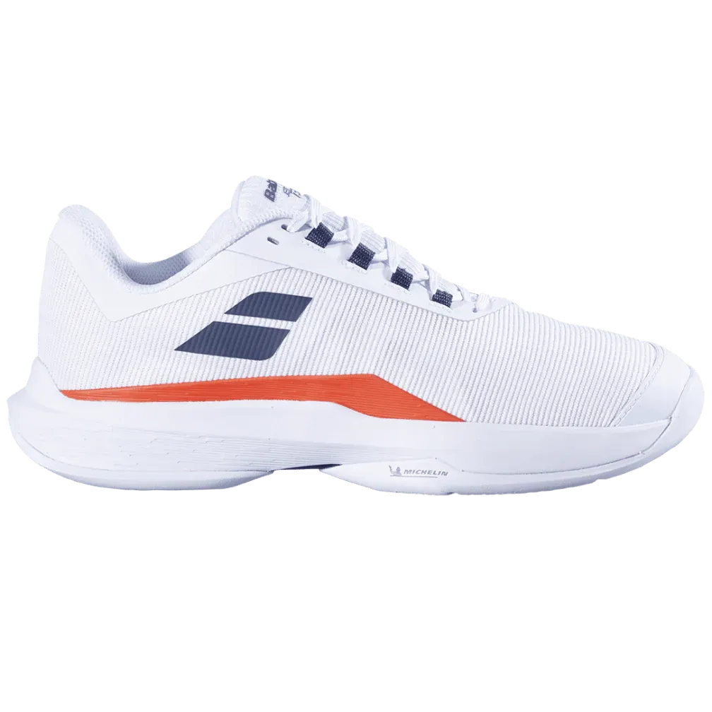 Babolat Jet Tere 2 White/Strike Red All Court Men's Tennis Shoes