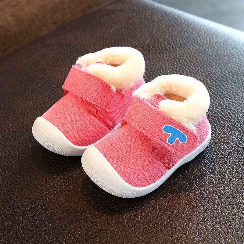 Baby Cotton Shoes, Toddler Shoes 0-2 Years Old 1 Soft Sole