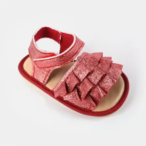 Baby Girls Shoes B242-Red