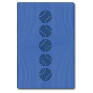 Blue Tennis Balls Towel