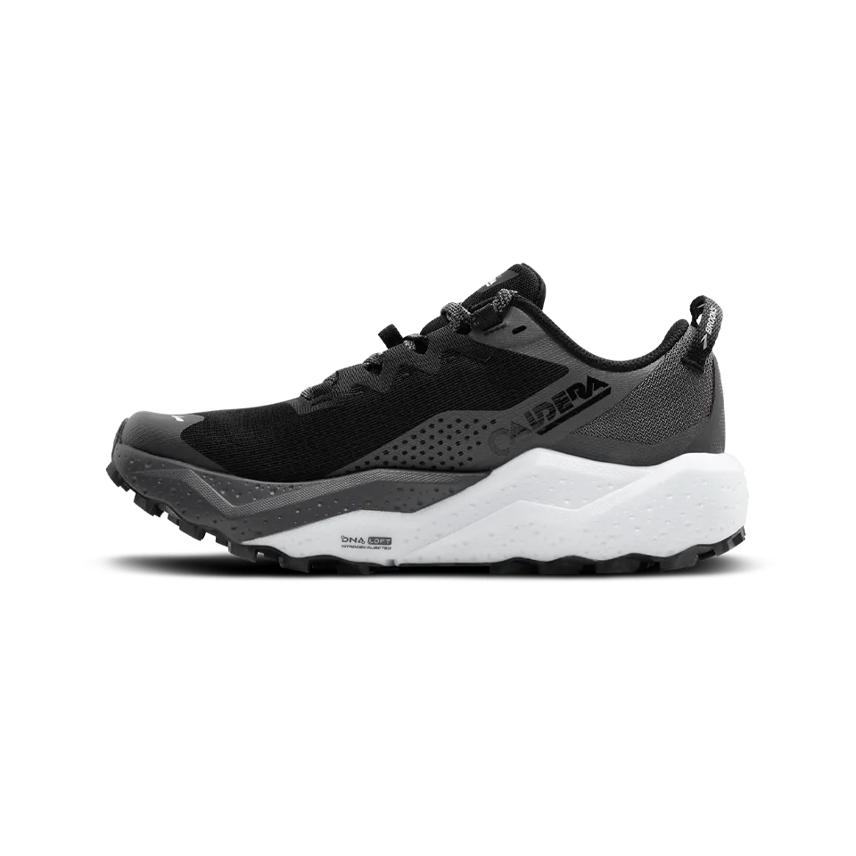 Brooks Women's Caldera 8 Black/Blackened Pearl/White