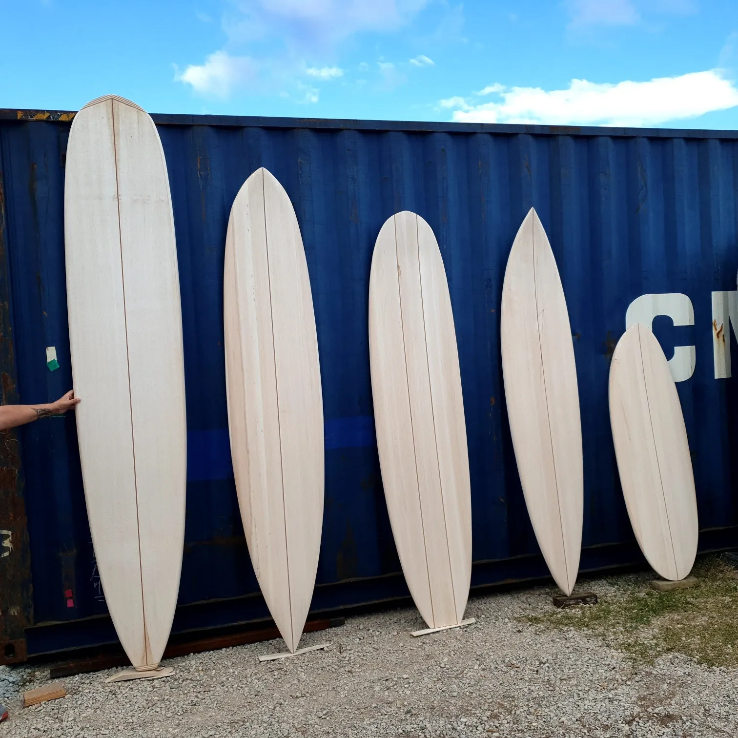 Build an Enviro Wooden Balsawood Surfboard with Mark Riley at Miranda