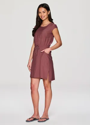 Candice Keyhole Back Woven Dress