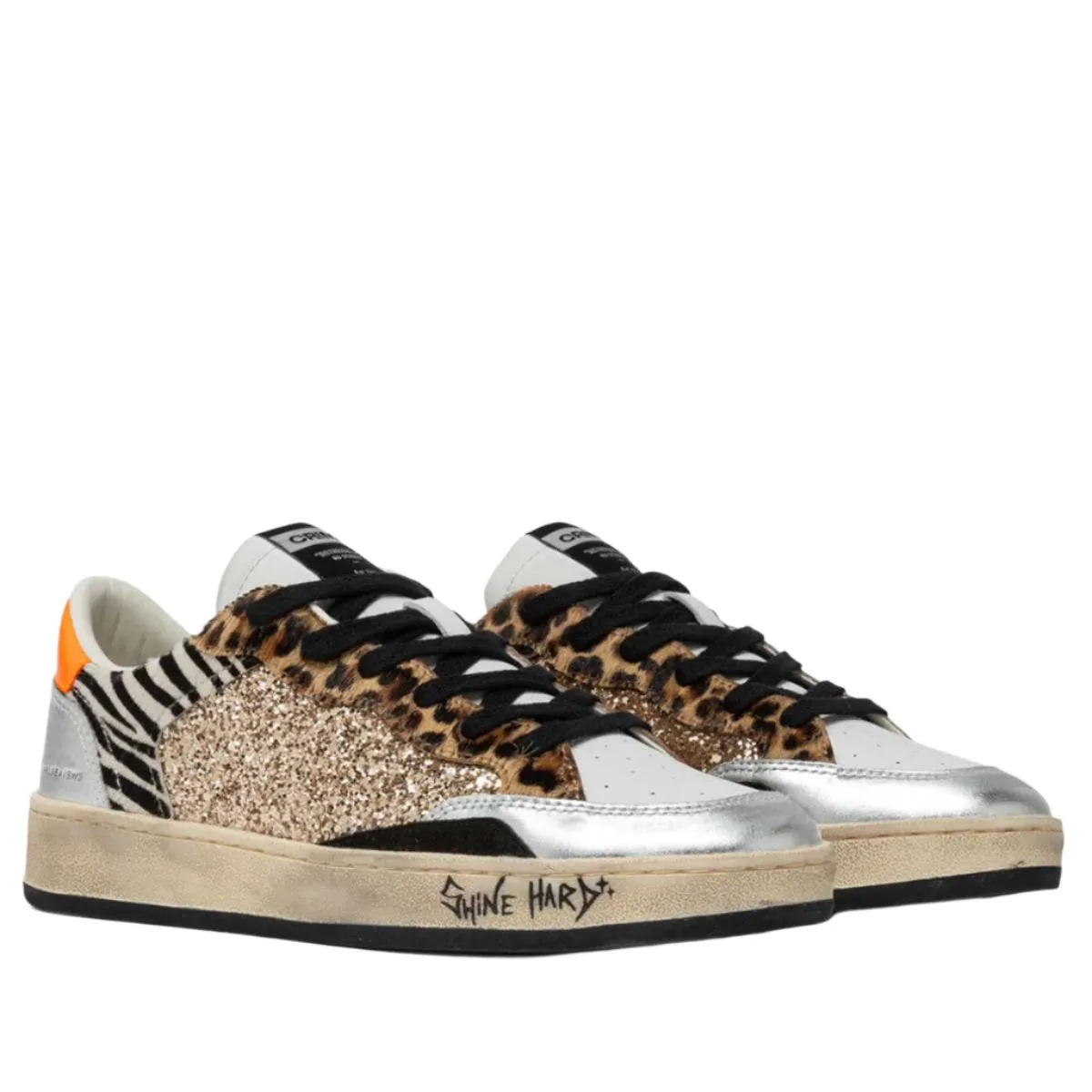 CRIME LONDON CHELSEA JUNGLE SNEAKERS