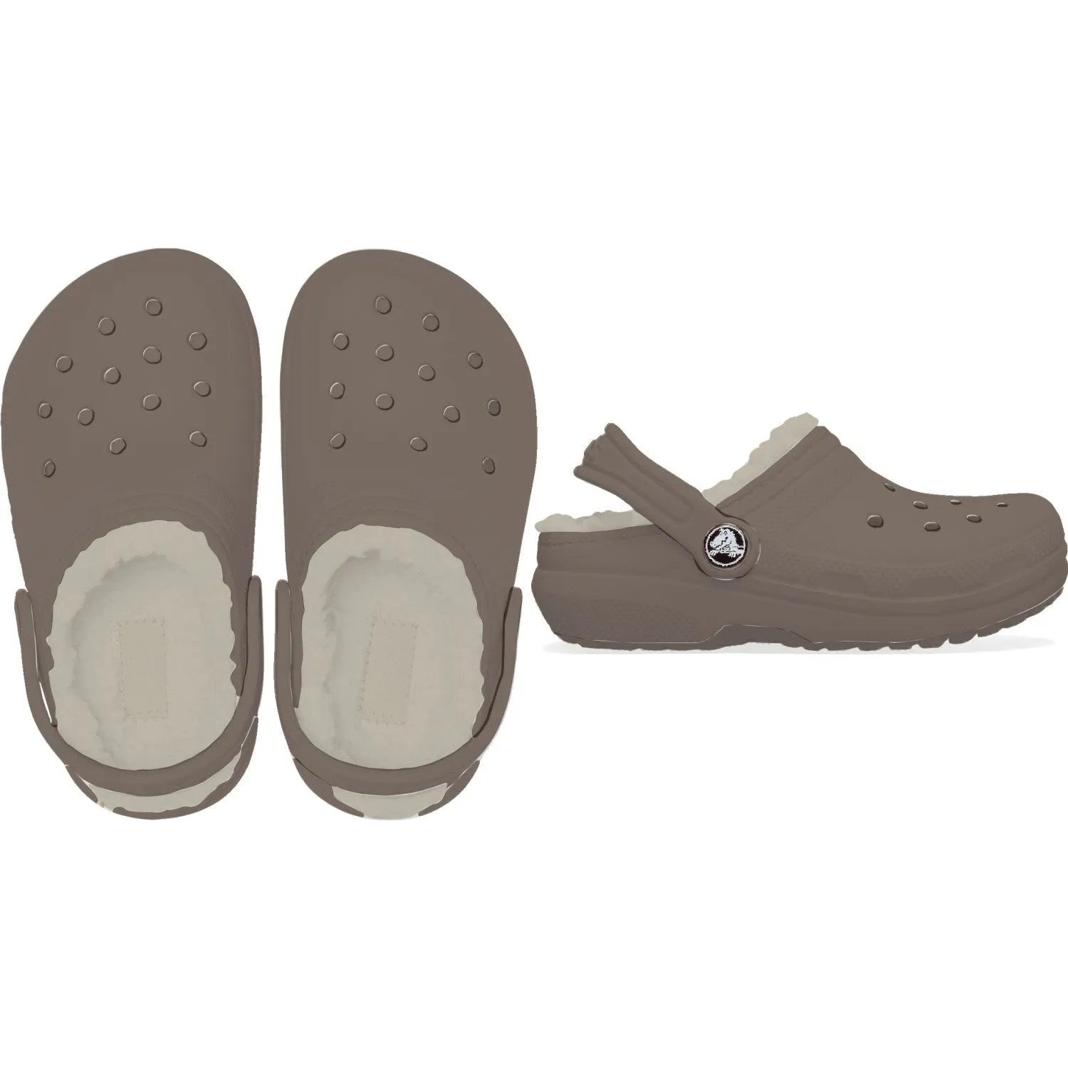 Crocs Mushroom/Bone Classic Lined ClAnd