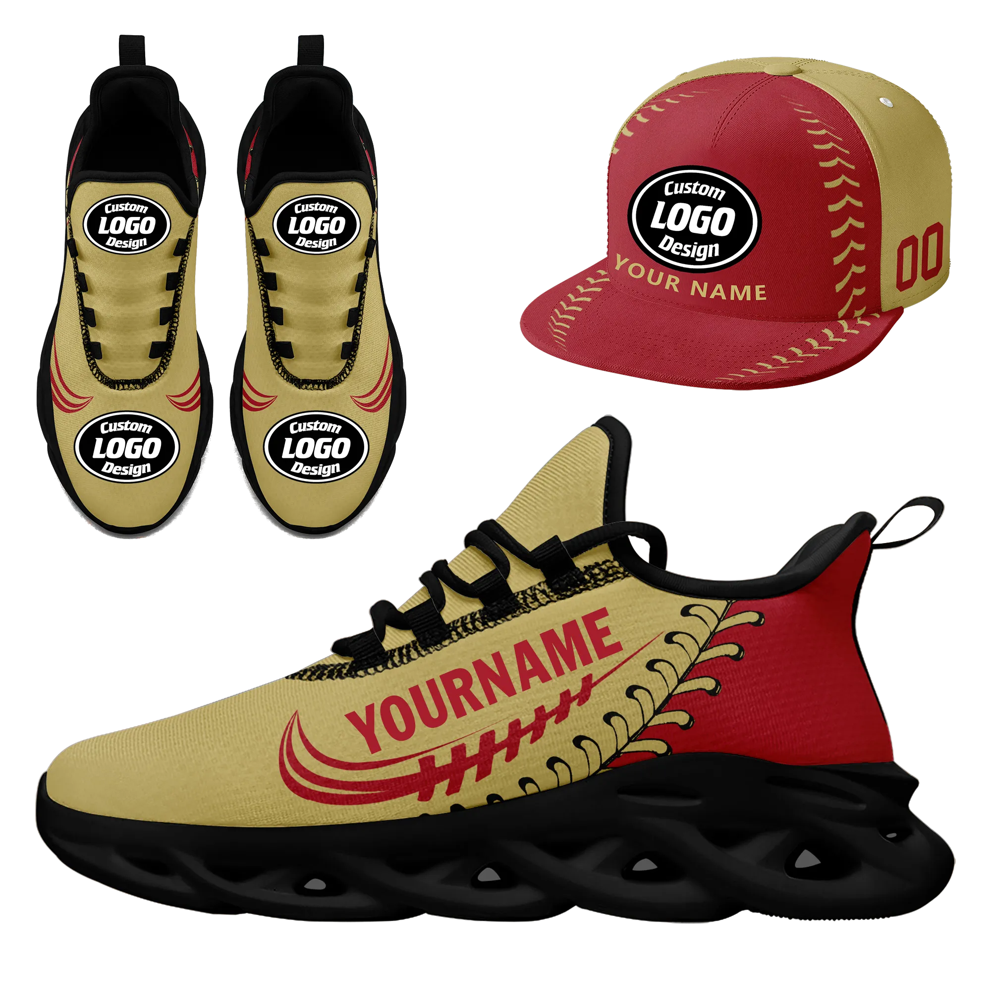 Custom MaxSoul Shoes and Hat Combo Personalized JH-bd0b00ea-7