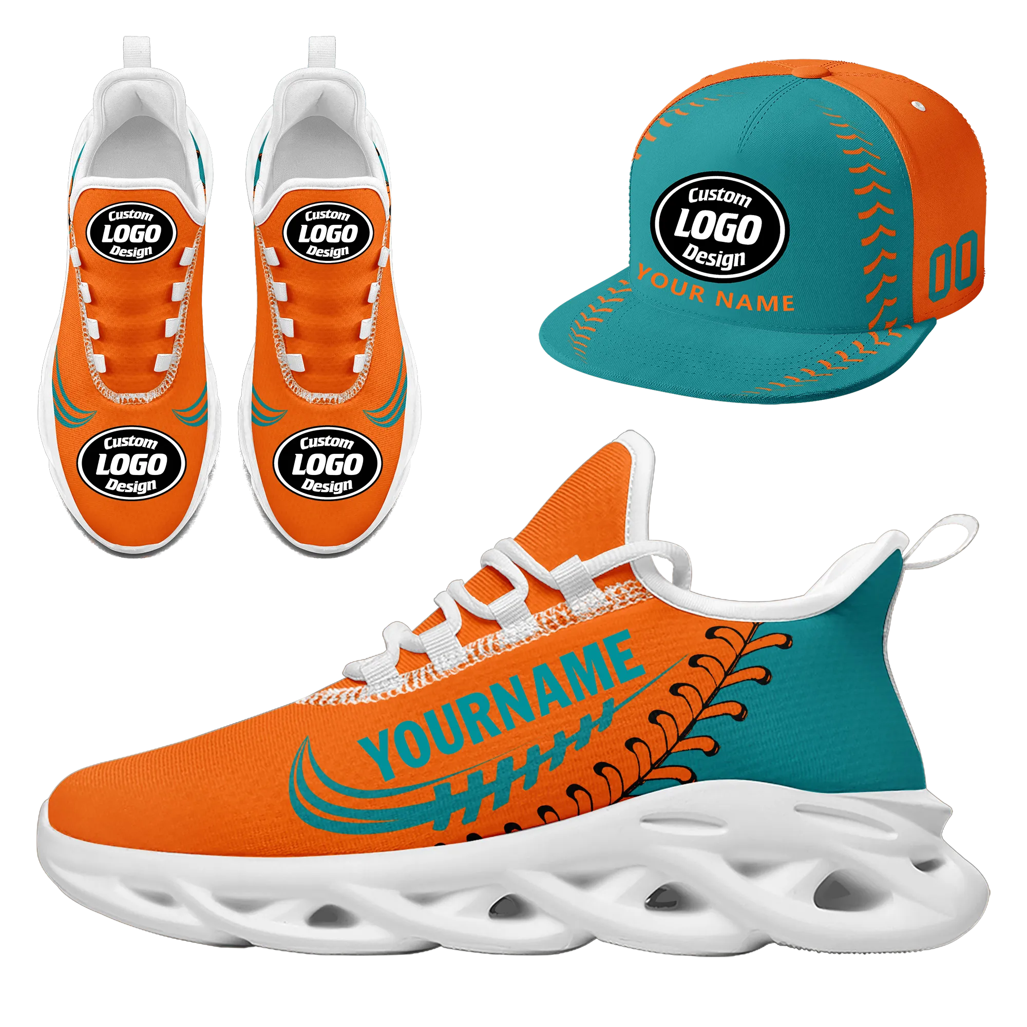 Custom MaxSoul Shoes and Hat Combo Personalized JH-bd0b00ea-e