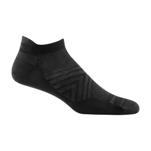 Darn Tough Run No Show Tab No Cushion Ultra-Lightweight Running Sock - Men's - Black