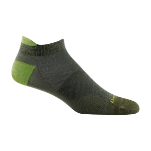 Darn Tough Run No Show Tab No Cushion Ultra-Lightweight Running Sock - Men's - Fatigue