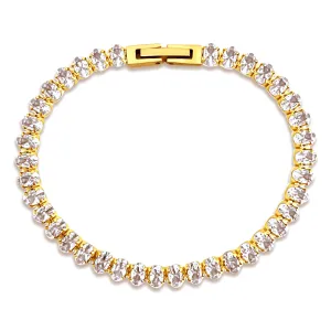 Ellie Vail - Mylah Oval Tennis Bracelet