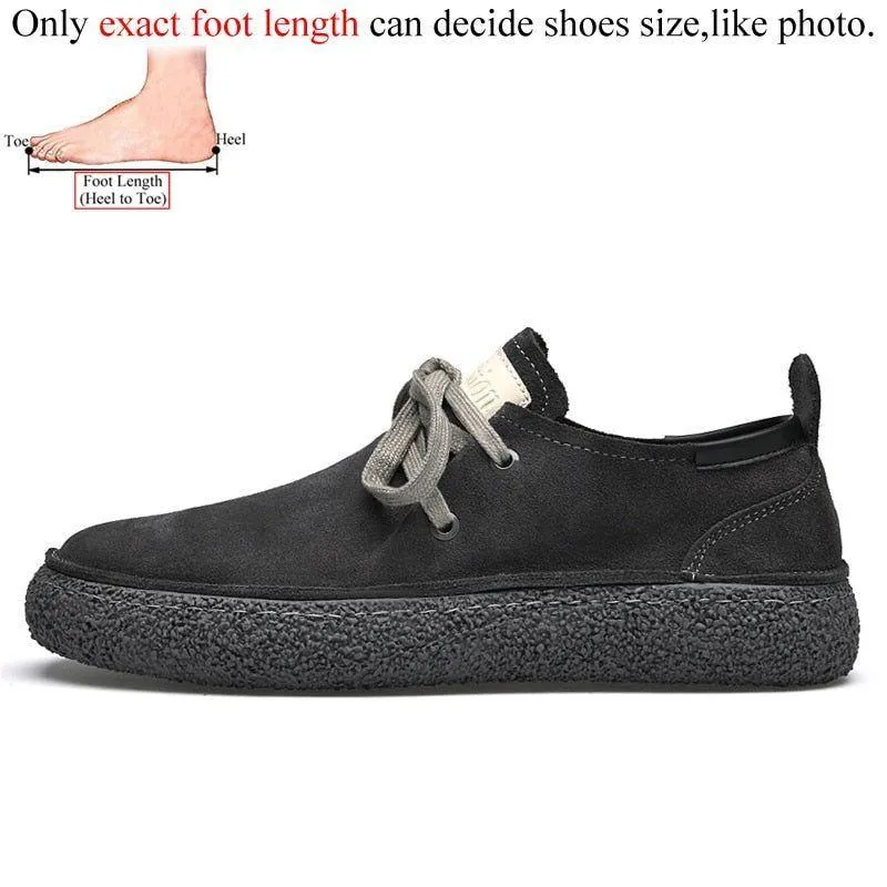 FC210 Men's Casual Shoes: Suede Leather, Breathable, Outdoor