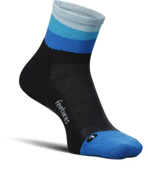 Feetures Women's Elite Quarter Cushion Sock - Oceanic Ascent