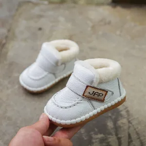 Female Baby Toddler Shoes Soft Soled Autumn and Winter Warm Snow Boots