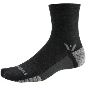 Flite XT Trail Five Bike Socks - Black/Gray