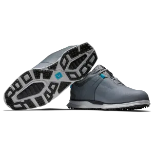 FootJoy Men's Pro SL Sports Golf Shoes- Grey/Reef Blue