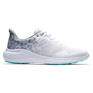 FootJoy Women's Flex Golf Shoes- White/Grey