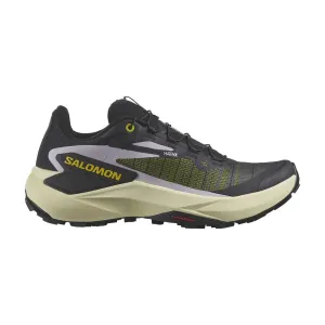 GENESIS Women Trail Running Shoes in Black / Sulphur Spring / Orchid Petal