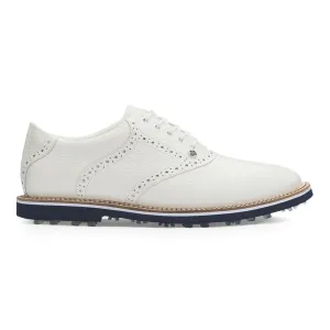 G/Fore Tonal Saddle Gallivanter Wide Golf Shoes - Snow/Twilight