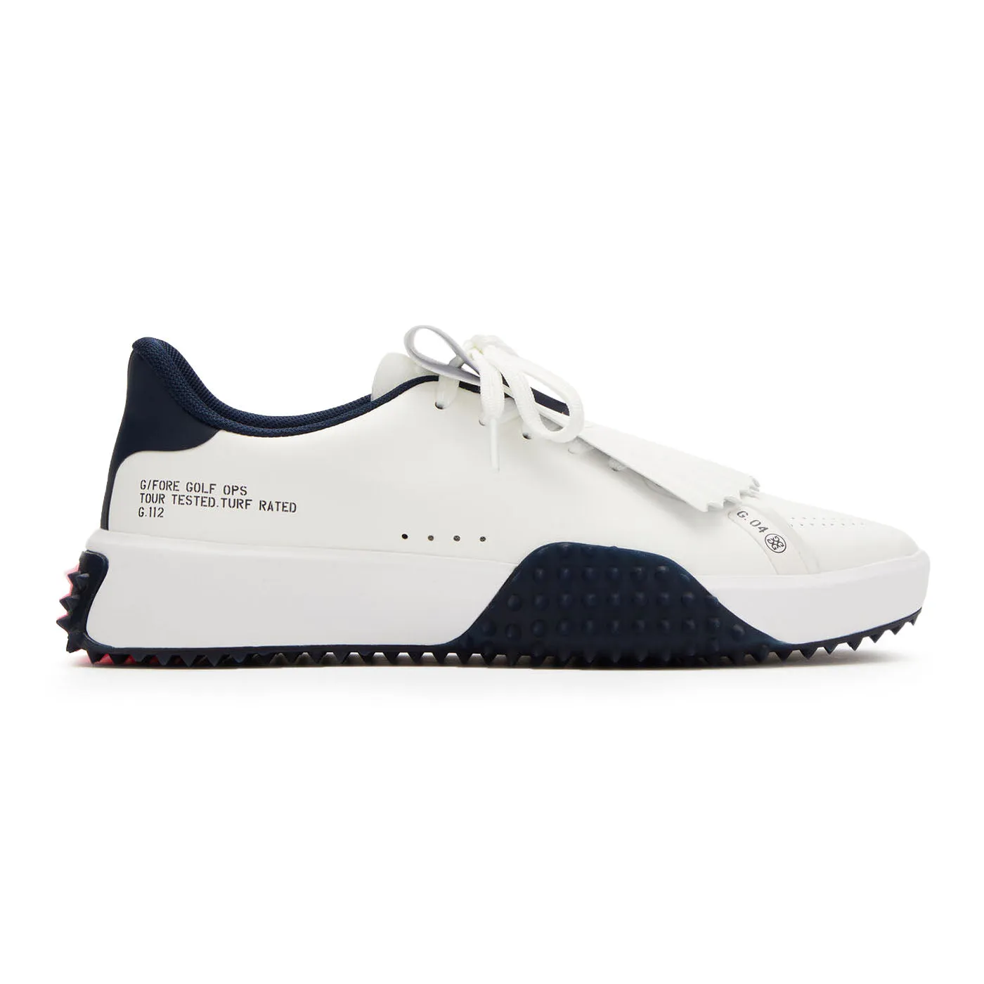 G/Fore Women's G.112 Kiltie Golf Shoes - Snow/Twilight