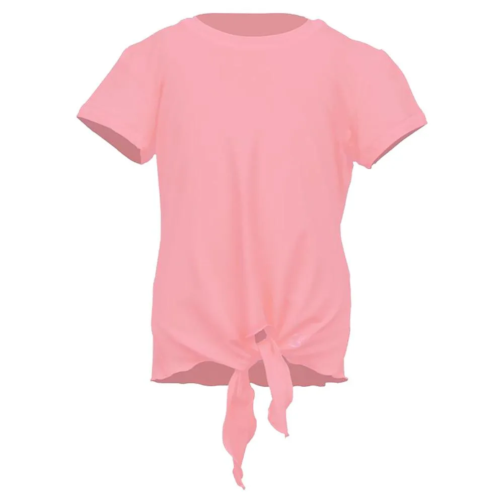 Girls' UV Colors Short Sleeve Tie Tennis Top Bubble