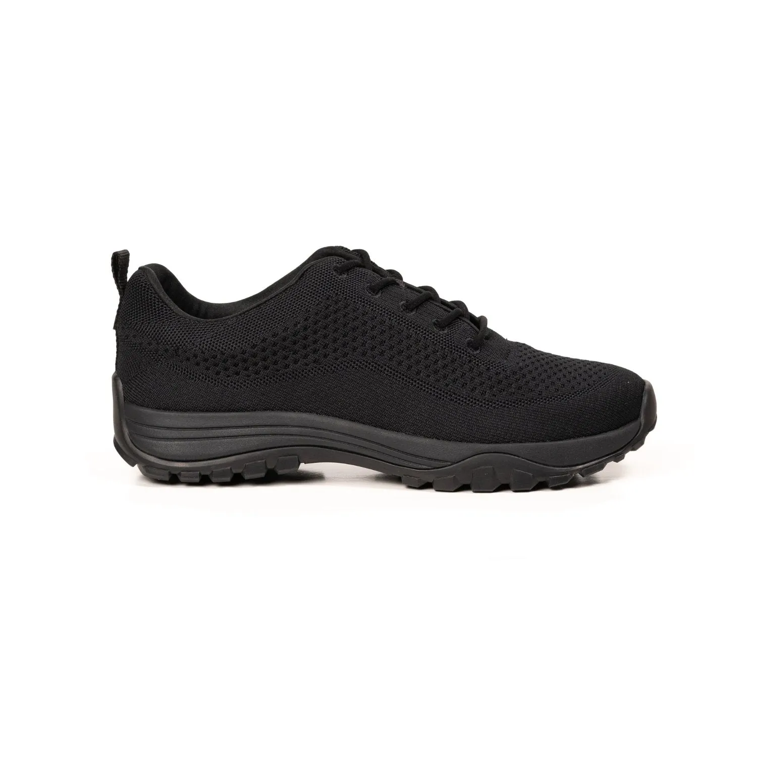 Grounding Sneaker • Black Bamboo Knit